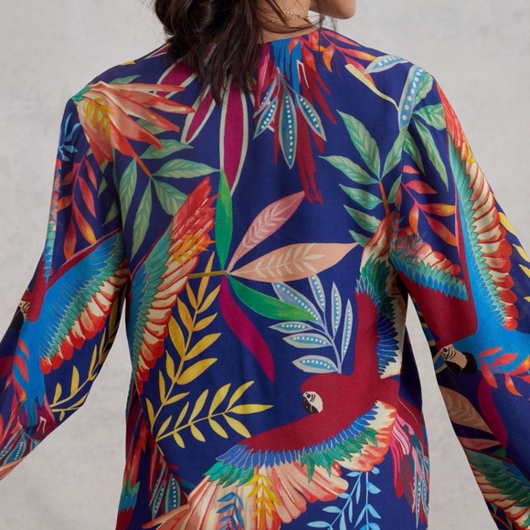 HTF Farm Rio Toucan Blouse - Picture 4 of 4